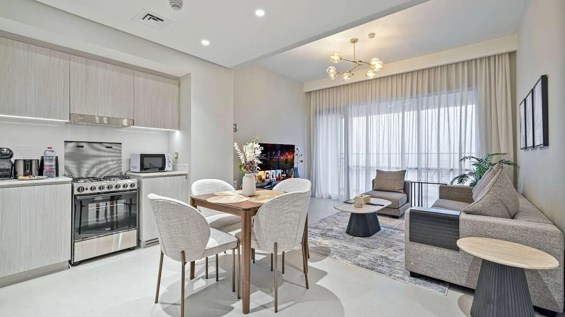 Stylish 1Br City View At Vida Creek Beach Dubai Apartment