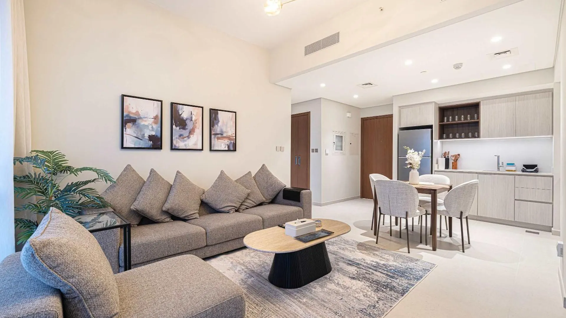 Apartment Stylish 1Br City View At Vida Creek Beach Dubai